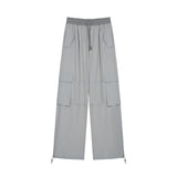 Street Style Cargo Drawstring Baggy Cargo Pants