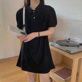 【Final Sale】Cut-Out Polo Dress