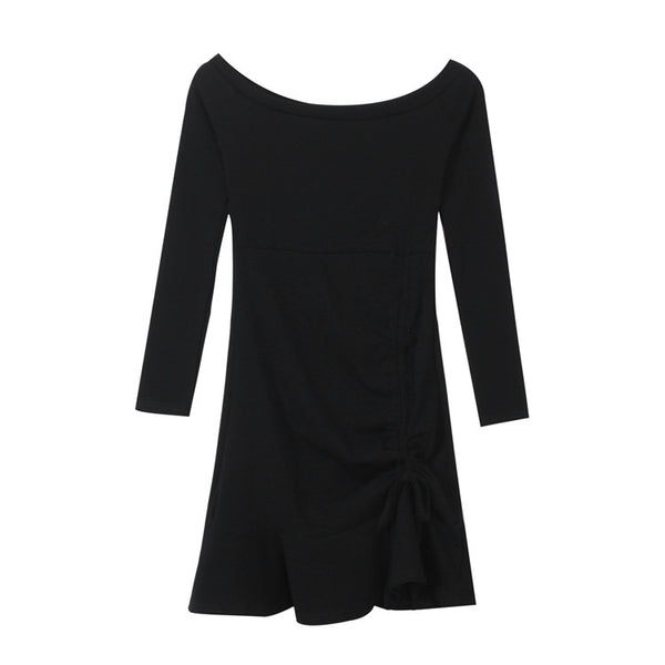 【Final Sale】Classic Off-Shoulder Little Back Dress