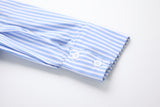 【Final Sale】Puff Sleeved Striped Shirt