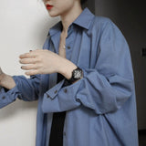 【Final Sale】Oversized Boyfriend Shirt