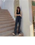 【Final Sale】HyunA Loose Fit High Waist Jeans