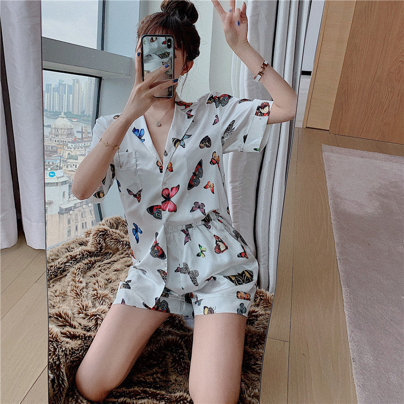 【Final Sale】Butterfly Print Sleepwear