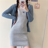 Butterfly Knit Dress