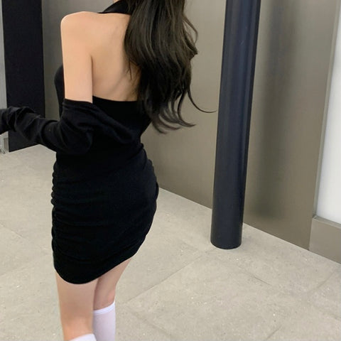 Sexy Backless Cut-Out Dress