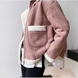 【Final Sale】Streetstyle Suede Jacket