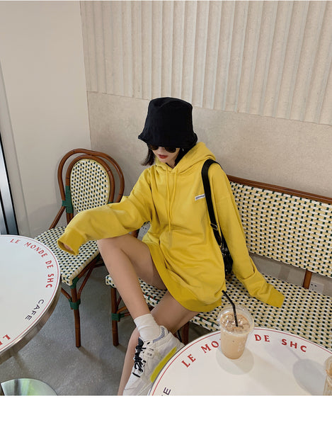 【Final Sale】Thin Oversized Street Style Hoodie