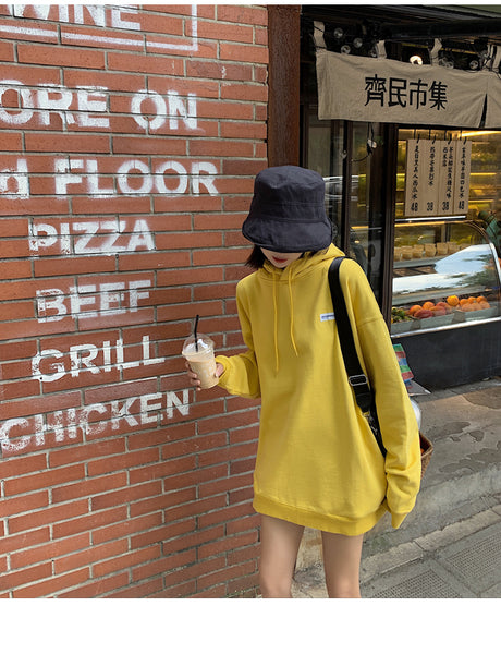 【Final Sale】Thin Oversized Street Style Hoodie