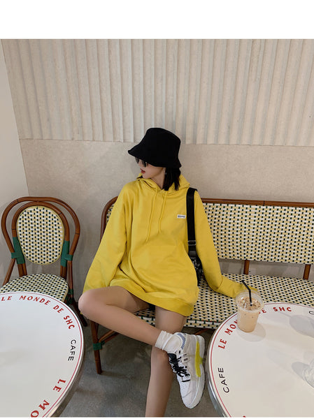 【Final Sale】Thin Oversized Street Style Hoodie