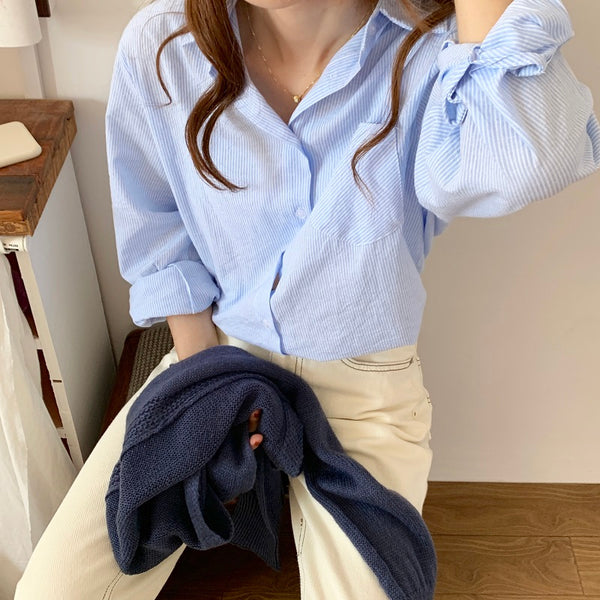 【Final Sale】Classic Button-Down Shirt