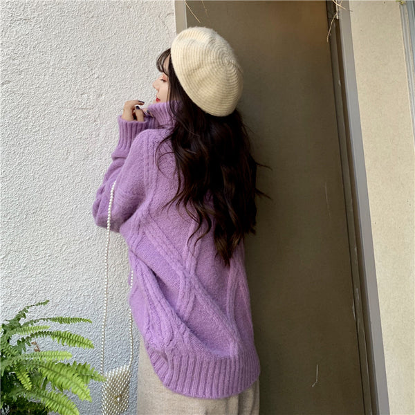 【Final Sale】Chunky Twist Sweater