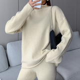 【Final Set】Simple Chic Knit Match Set (top+pants)